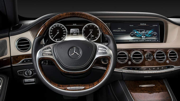 05/2013, Mercedes S-Klasse, Innenraum