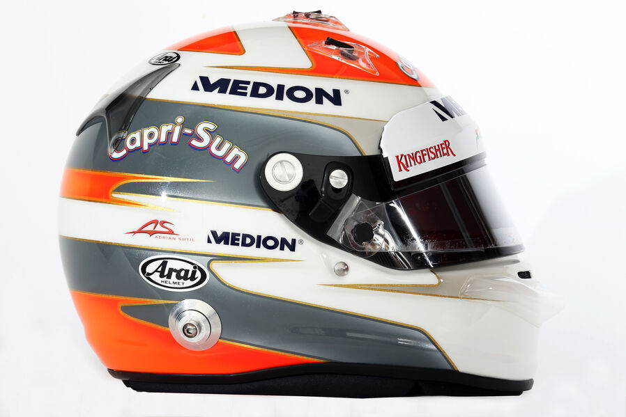 Adrian Sutil Helm 2013