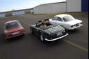 Alfa Romeo Giulia Sprint GT, BMW 1600 ti, Triumph TR 5 PI