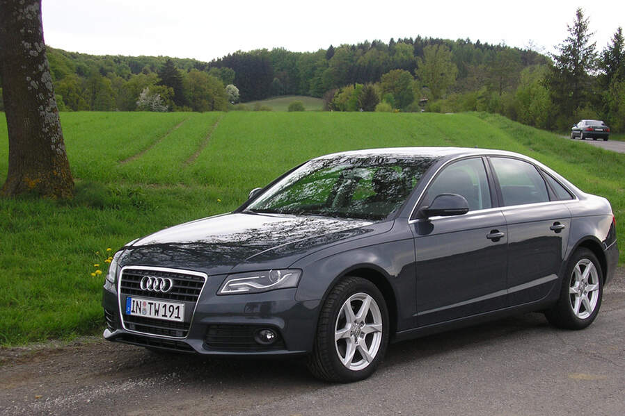 Audi A4 2.0 TDI, Ammersee, Land