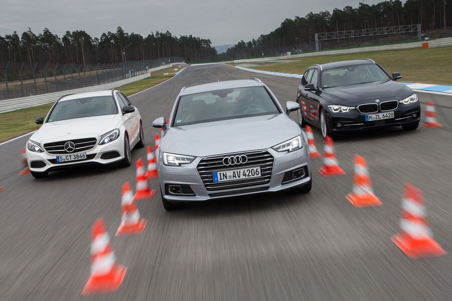 Bmw 320i vs mercedes c200 vs audi a4 #5