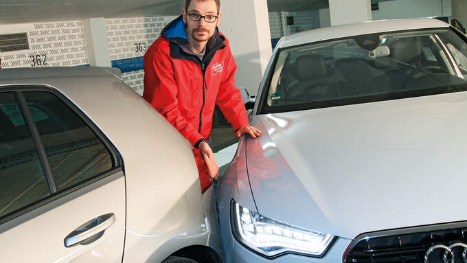 Audi A6, Einparktest