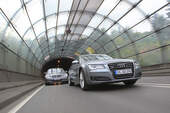 Audi A8 4.2 FSI Quattro, Mercedes S 500, Front