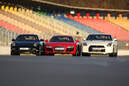 Audi R8 5.2 FSI Quattro, Nissan GT-R Black Edition, Porsche 911 Turbo PDK
