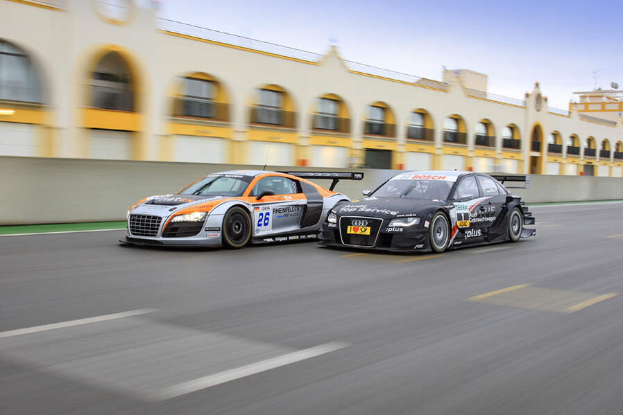 Audi R8 GT3 LMS, A4 DTM