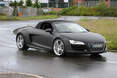 Der Audi R8 Spider wird auf der IAA nur als seriennahe Studie zu sehen sein. Audi R8 Spider Erlkönig