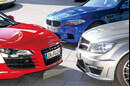 Audi R8 Spyder 4.2 FSI Quattro, Mercedes C63 AMG T-Modell, BMW M5