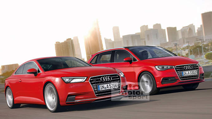 Audi Sportvan und Audi A5 Coupe