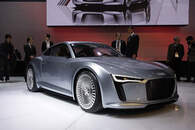 Audi e-tron in Detroit Audi e-tron in Detroit