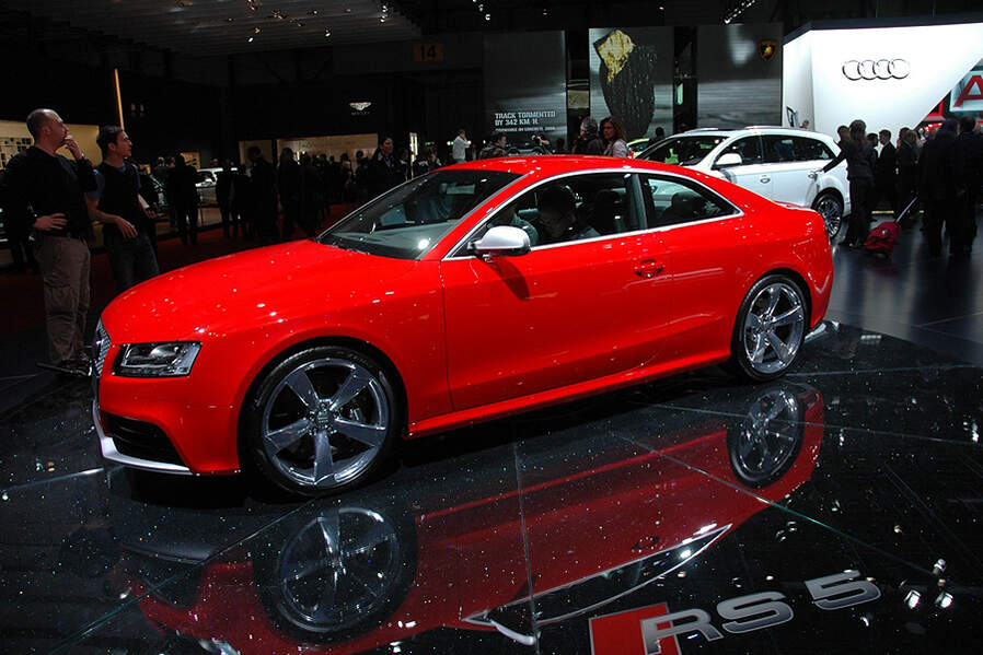 Audi zeigt den RS5 erstmals auf dem Genfer Autosalon.