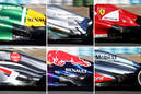Auspuff Collage F1 2013