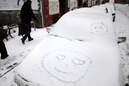 Auto Schnee winter