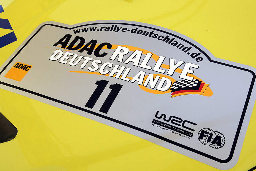 Autosticker Rallye Deutschland 2008