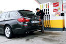 BMW 528i Touring, Tanken