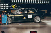 BMW 5er EuroNCAP-Crashtest Frontalcrash