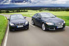 BMW M5 und Jaguar XF R BMW M5 und Jaguar XF R