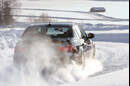 BMW im Schnee