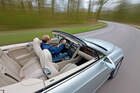 Bentley Continental GTC, Draufsicht, Innenraum