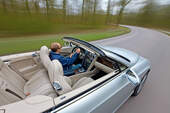 Bentley Continental GTC, Draufsicht, Innenraum