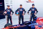 Buemi, Ricciardo  Alguersuari