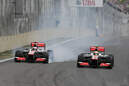 Button Hamilton McLaren GP Brasilien 2012