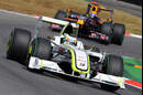 Button, Vettel, Brawn GP, Red Bull