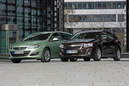 Chevrolet Cruze 1.7 D SW LT+, Opel Astra Sports Tourer 1.7 CDTi Ecoflex Edition, Frontansicht