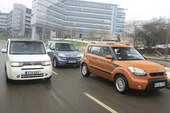 Daihatsu Materia, Kia Soul, Nissan Cube