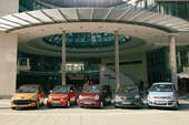Daihatsu Trevis, Fiat Panda, Peugeot 1007, Smart Fortwo, Toyota Aygo