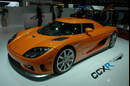 Der Koenigsegg Agera debütiert auf dem Autosalon in Genf.