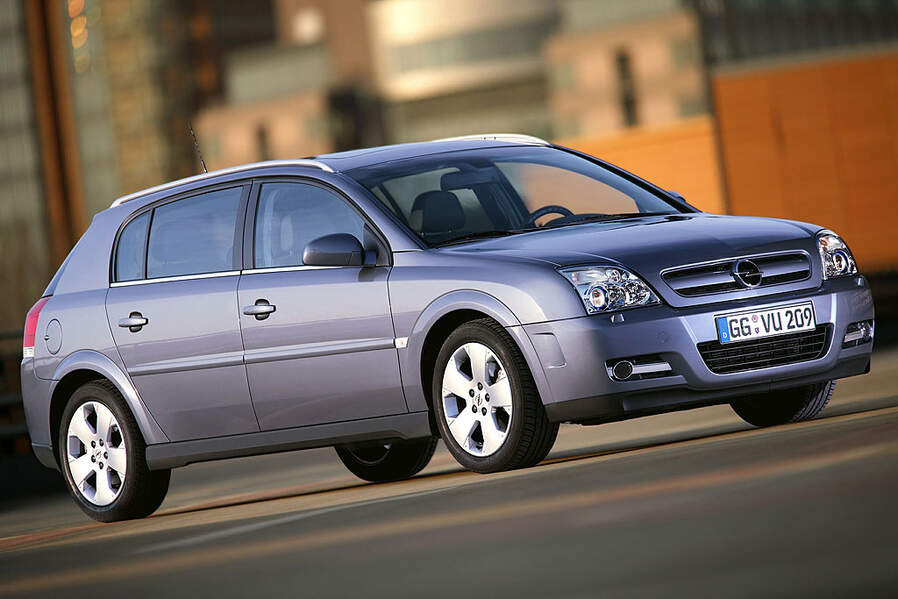 Der Opel Signum und der Opel Vectra C müssen in die Werkstätten.