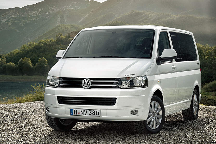 Der neue VW T5 übernimmt gleich die Spitze im Segment der Utilities.