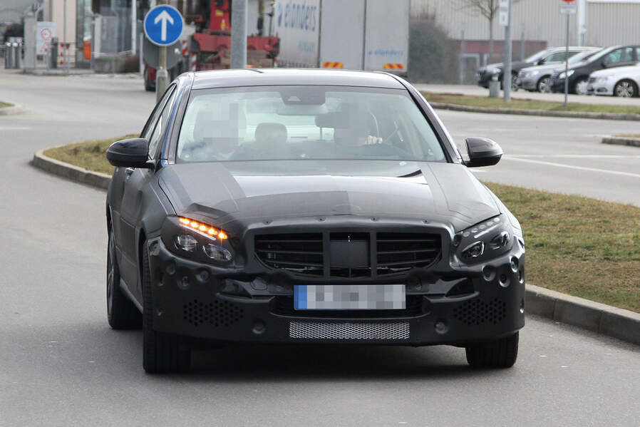 Erlkönig Mercedes C-Klasse