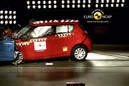 EuroNCAP-Crashtest Suzuki Swift, Frontal-Crashtest