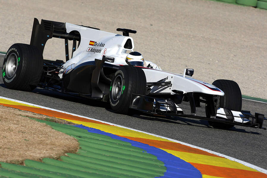 F1 Test Valencia Tag 1