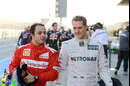 Felipe Massa Michael Schumacher 2012