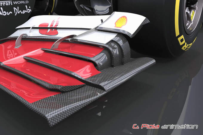 Ferrari F138 Technik-Updates Ferrari F138 Technik-Updates
