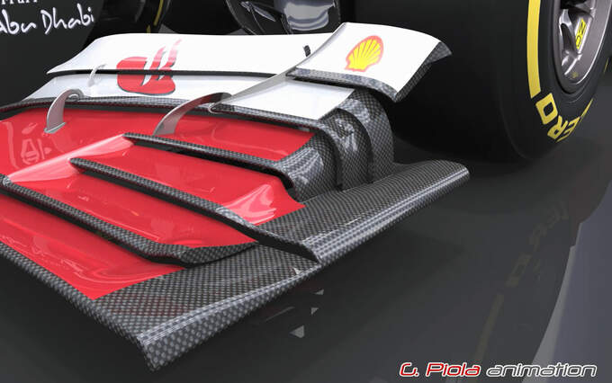 Ferrari F138 Technik-Updates Ferrari F138 Technik-Updates