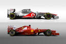 Ferrari F2012 vs. McLaren MP4-27