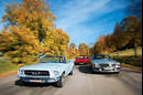Ferrari Mondial T Cabrio, Mercedes 500 SL, Ford Mustang Convertible