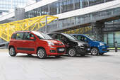 Fiat Panda 1.2 8V, Fiat Panda 0.9 8V Twinair, Fiat Panda 1.3 16V Multijet, Seitenansicht