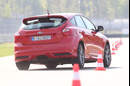 Ford Focus ST, Heckansicht, Slalom