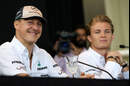 Formel 1: Michael Schumacher und Nico Rosberg