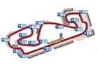 Formel 1- Rennstrecke Spanien