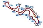 Formel 1- Rennstrecke Suzuka
