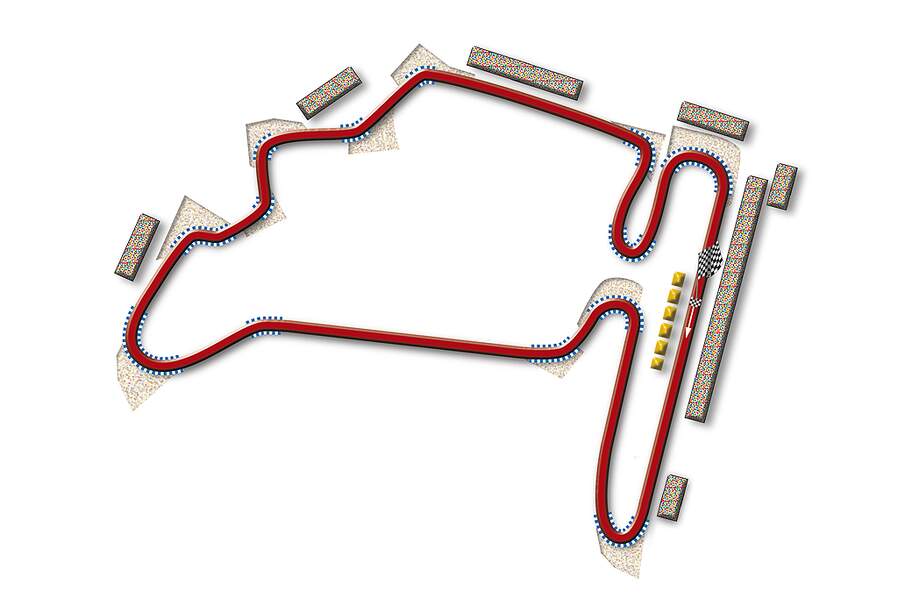 Formel 1- Rennstrecke Ungarn