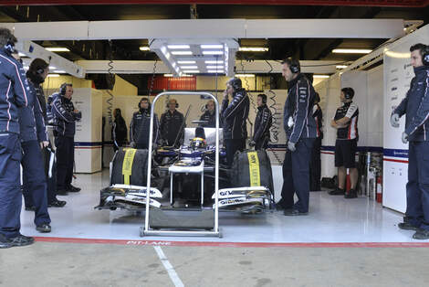 Formel 1-Test, Barcelona, 23.2.2012, Pastor Maldonado, Williams