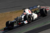 Formel 1-Test, Barcelona, 24.2.2012, Kamui Kobayashi, Sauber