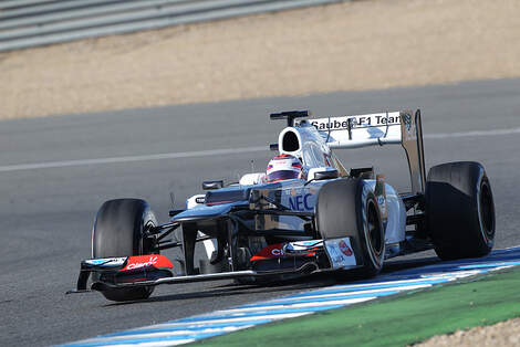 Formel 1-Test, Jerez, 7.2.2012, Kamui Kobayashi, Sauber