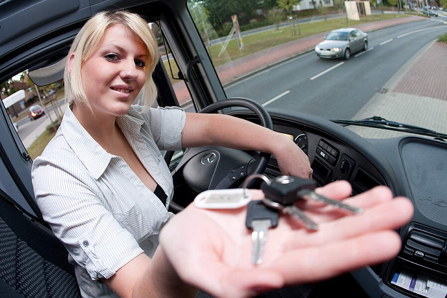 Führerschein-Prüfung Lkw